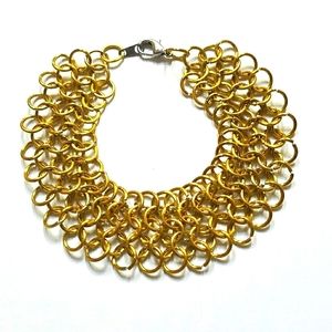 European 4-1 Yellow Chainmaile Bracelet
